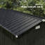 Outsunny 12 x 8 ft Metal Shed Heavy Duty Outdoor Storage 4 Vents, Dark Grey