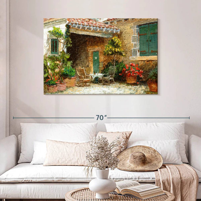 Lilie Provence Barn, H 30 po x l 45 po