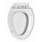 Elongated Toilet Seat and Lid