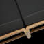 Haven 6-Piece Teak Outdoor Sectional with Sunbrella Cushions and Wooden Armrest-432892637