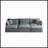 Modular 6 Seater Sectional Super Soft Sofa