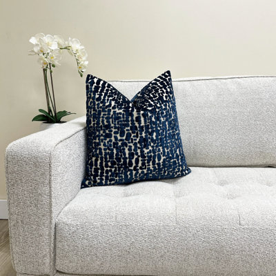 Velvet Speckles Throw Pillow Cover