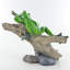 Amos Forest Frog on Branch Figurine