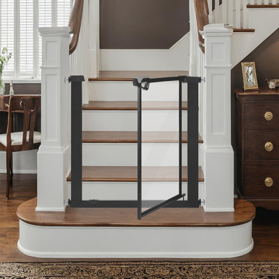  Barrière transparente pour escaliers de porte avec ouvertures larges