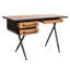Hallas Metal Base Writing Desk
