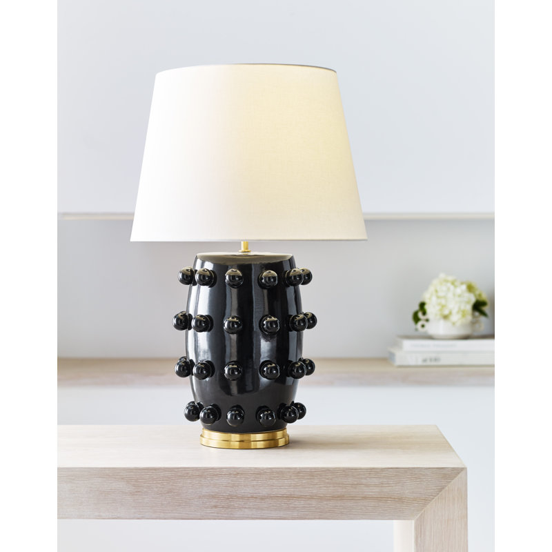 Kelly Wearstler Linden Medium Lamp, Black