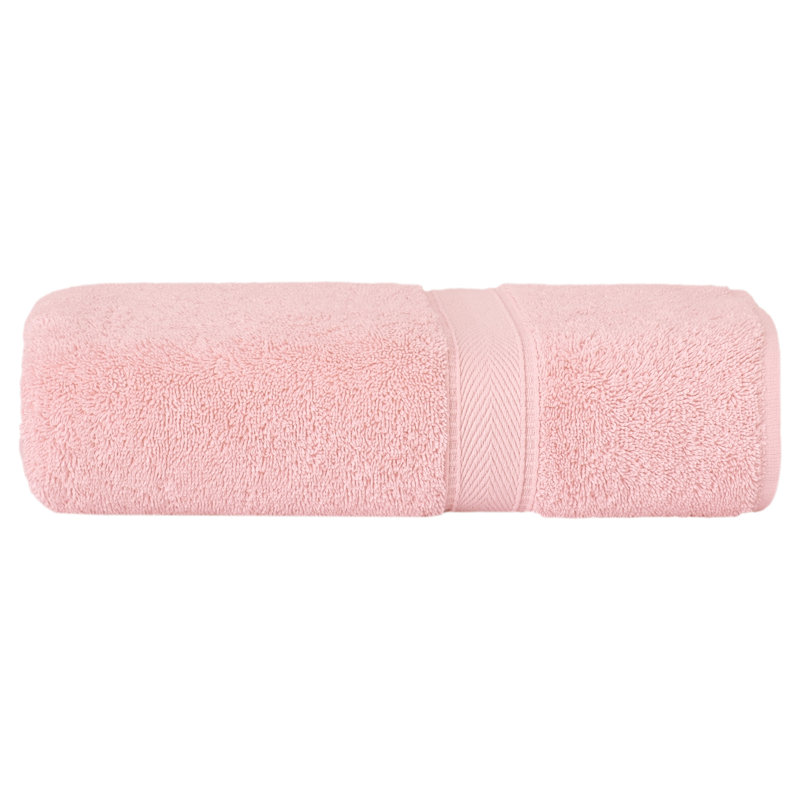 Serviette de bain en coton Sinemis, Rose