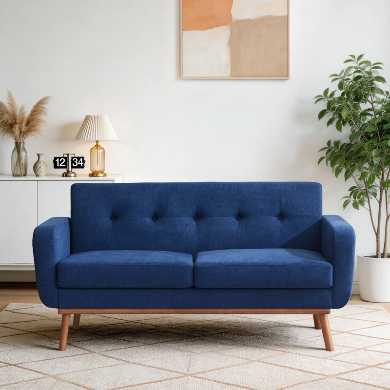 2 Seater Loveseat, Blue