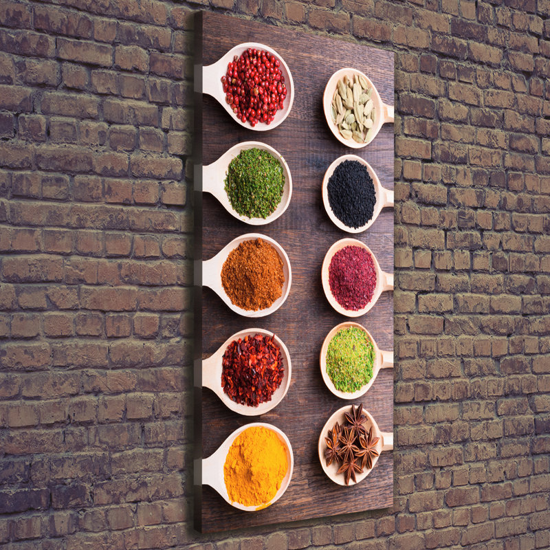 Spices - Wrapped Canvas Print