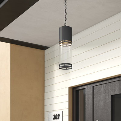 Lanterne suspendue d'extérieur 1 lumière H 17,88 po Baniya