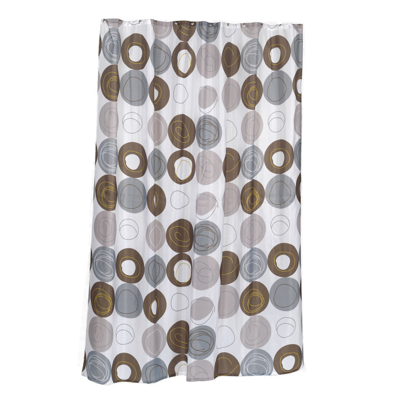 Nevin Geometric Shower Curtain