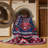 Washable Paisley Bandana Southwestern Area Rug-1608073434
