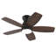 Ventilateur de plafond à profil bas avec lumière et télécommande, moteur à courant continu à intensité variable pour chambre à coucher
