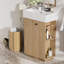 Meuble-lavabo 21,6 po avec lavabo en céramique