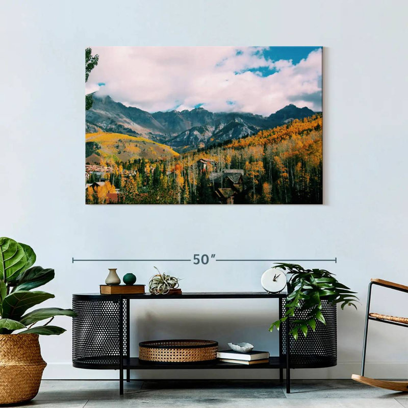 Alvord automne Telluride dans la cour, H 30 po x l 45 po