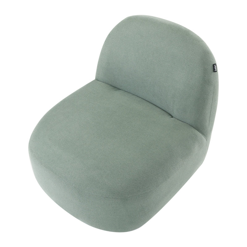 Cecilius Upholstered Fabric Armless