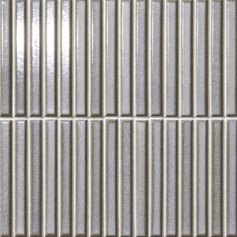 Céramique japonaise gris clair 0,5 x 6, Gris