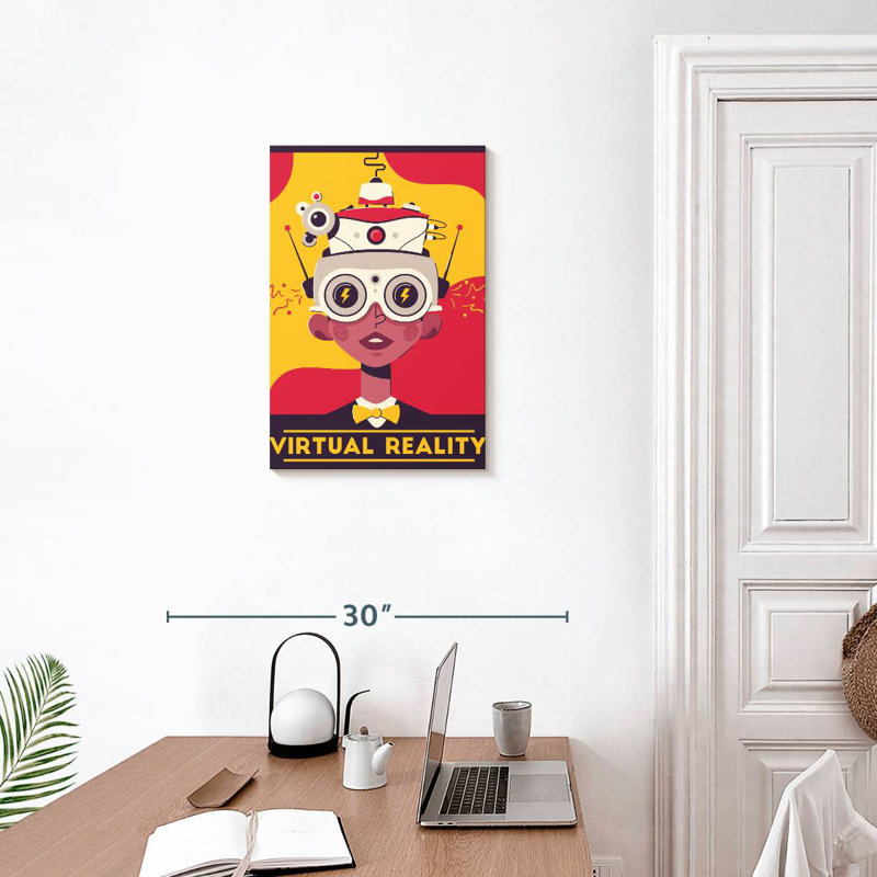 Virtual Reality Poster, 24" H x 16" W