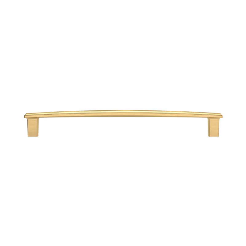 4359 Severin Fayerman A Pull, 12" CTC, Satin Brass