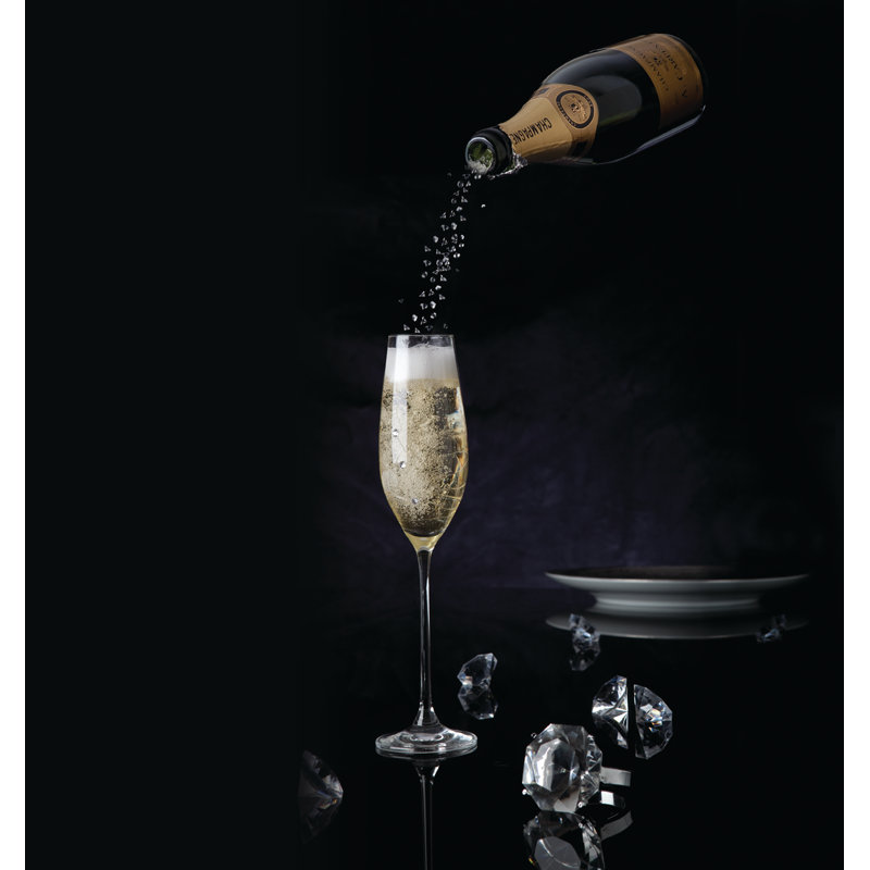 Dartington Crystal Glitz 210ml Champagne Flute