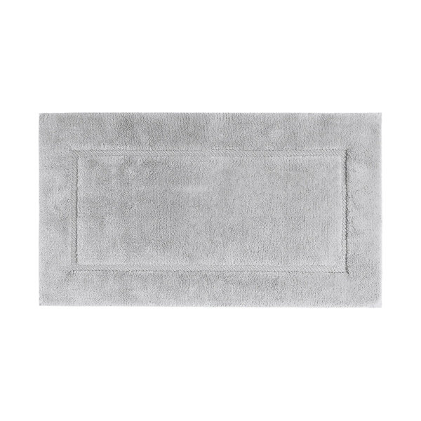 Graccioza Egoist Bath Rug, Silver (Large)