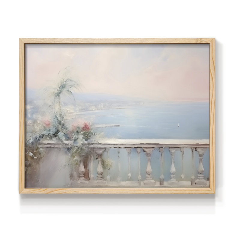 Paysages rétro-DLIX - reproduction encadrée, H 8 po x l 10 po, Naturel