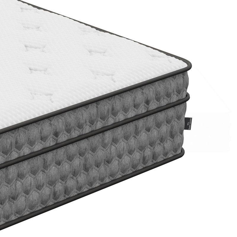 Mousse à mémoire de forme Cool Cool hybride conforme à la norme Euro-Top 11 po, Lit simple