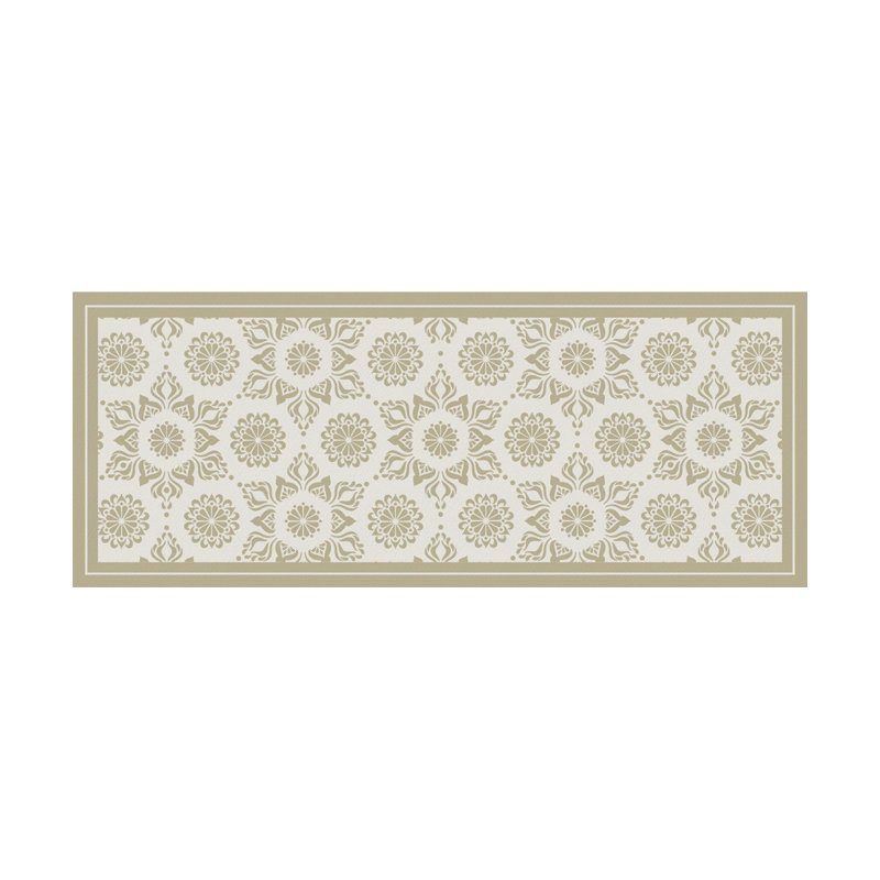 Davanti Vinyl Floor Mat - Alhambra Gardens Collection, Runner 2' x 5'
