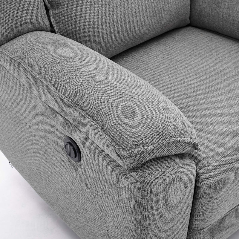 97cm Wide Wall Recliner Home Theatre Recliner, Grey