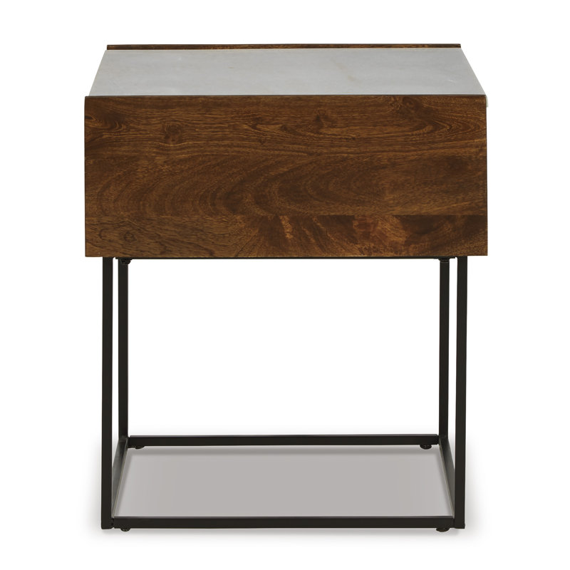 Sevyn Marble Top End Table