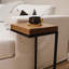 C Shape Rustic Side Table-1306541407-1306541400