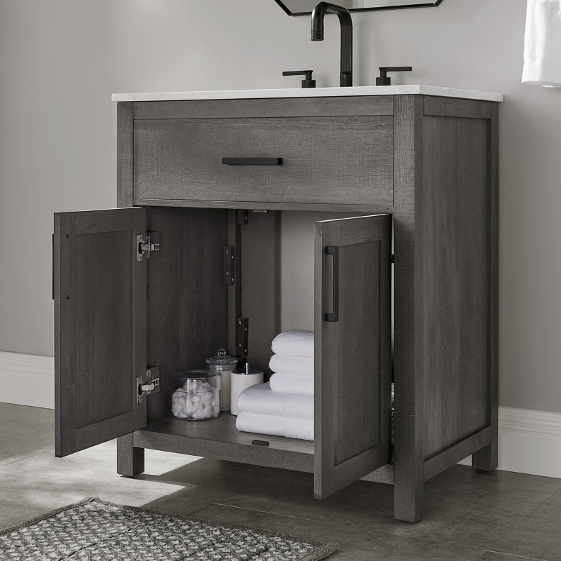 Ensemble de meuble-lavabo simple Buzbee, 30