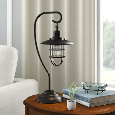 Lampe de table arquée 22 po Bay
