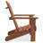 Casafield Children's Adirondack Chairs, Set of 2 Cedar Wood Outdoor Kid's Chairs for Patio, Deck, Lawn and Garden, Partially Pre-Assembled - Espresso-261264736