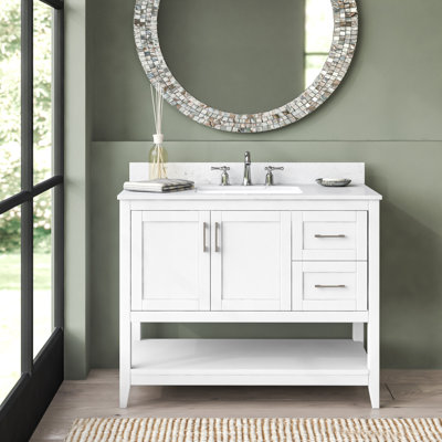 Ensemble de meuble-lavabo simple 42 po Scottsbluff