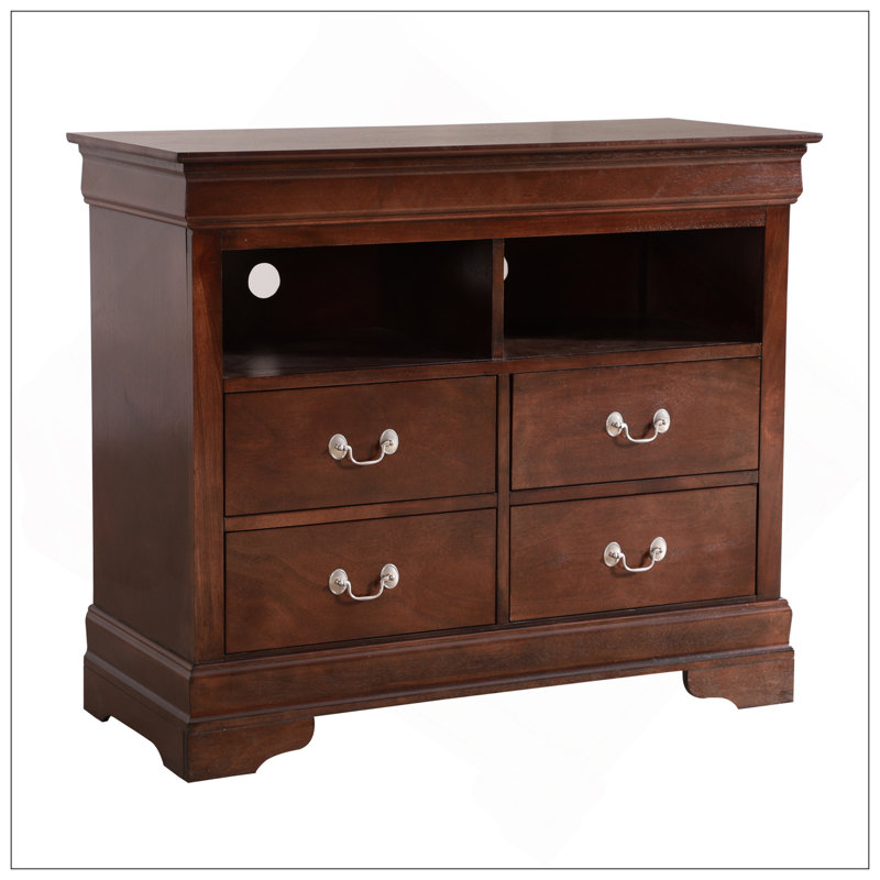 Commode télé Louis Phillipe, cappuccino