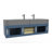 Nile 60" Wall-Mounted Single Bathroom Vanity Set-61447975-61447973-82347393