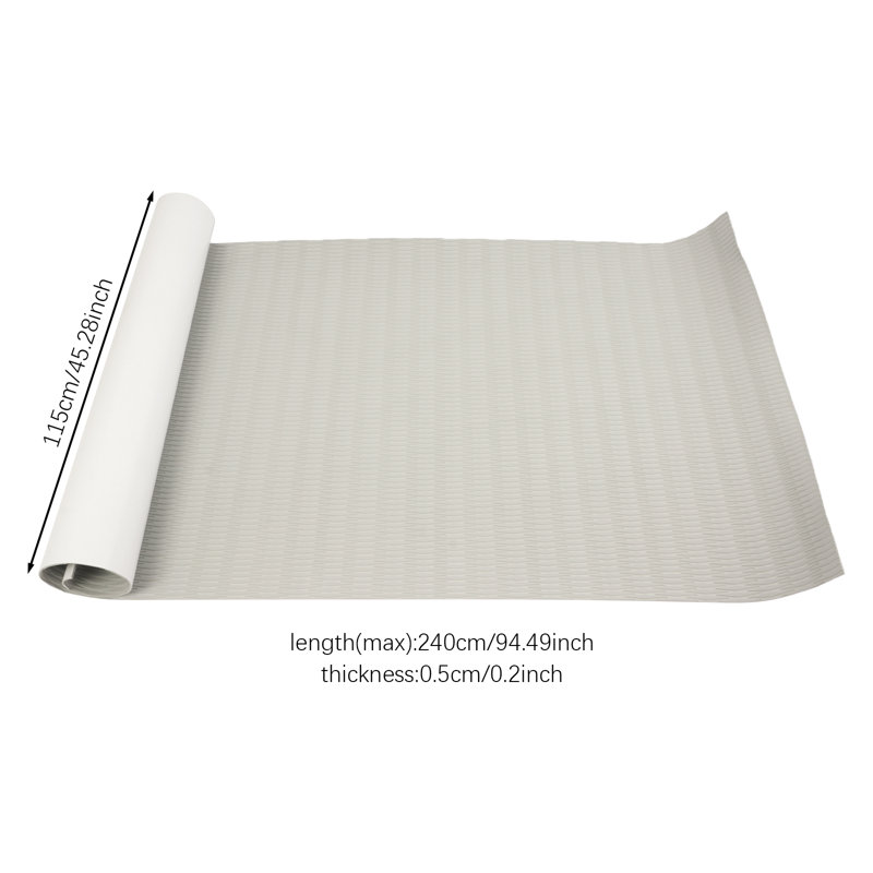 Tapis de sol pour bateau EVA, Gris clair