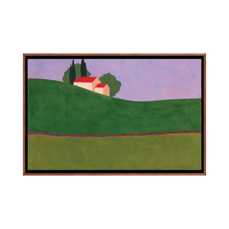 Taoz by Itzu Rimmer - Painting on Canvas, Classic Brown Wood Framed, 66.04 cm H x 45.72 cm W