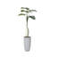 Arbre à fleurs artificiel 73,3 po Monstera