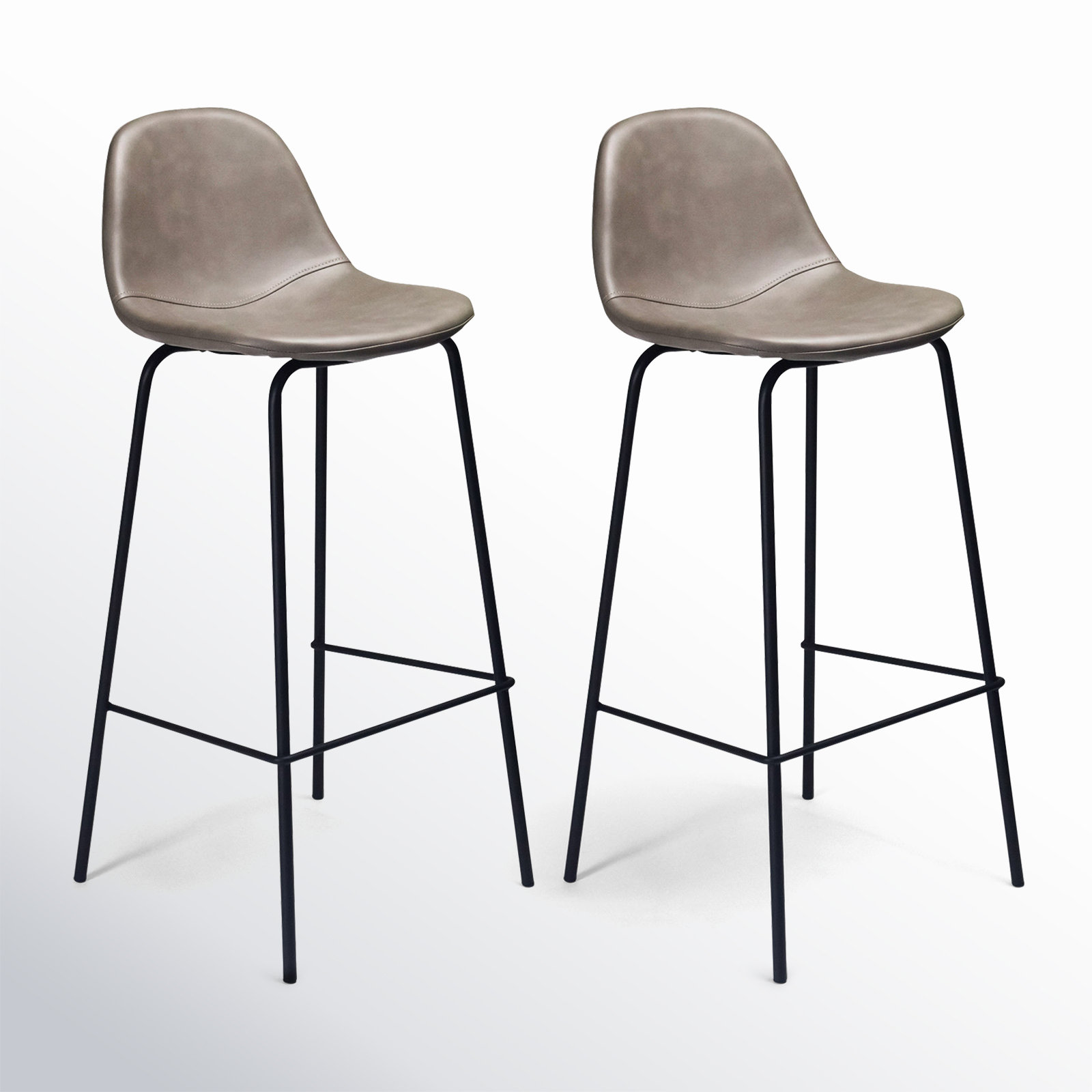AllModern Kody Vegan Leather Bar & Counter Stool & Reviews Wayfair