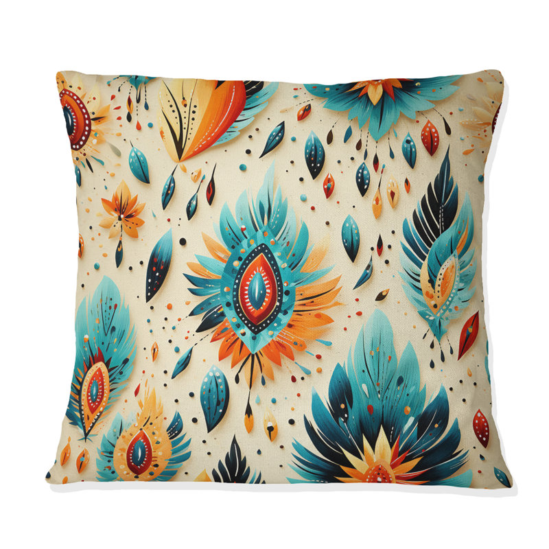 Coussin Artistic, H 18 po x l 18 po