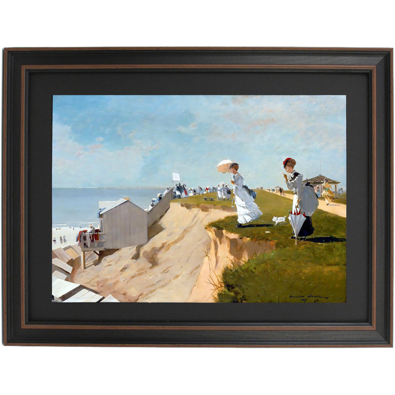 Long Branch New Jersey par Winslow Homer, H 19 po x l 24 po
