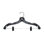 Cintre de costume traditionnel en plastique pour jupe / pantalon