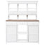 Haute table de jardin avec huche 65,7 po-135584720
