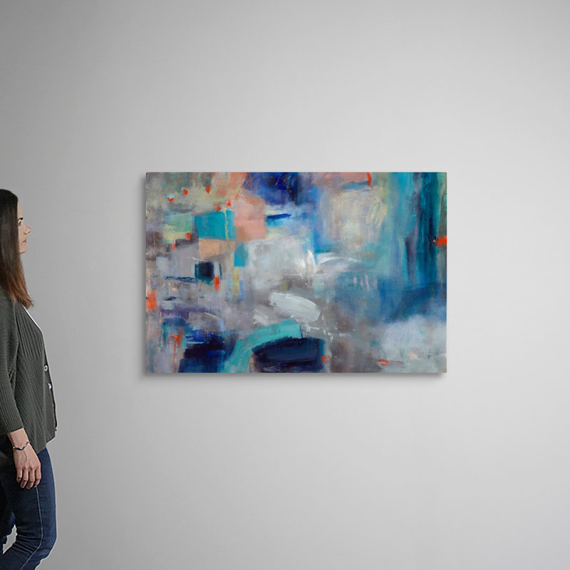 Reproduction d'art sur toile, H 32 po x l 48 po x P 1,25 po, Toile tendue