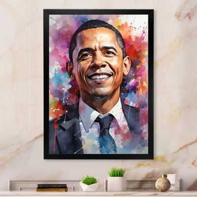 President Barack Obama Portrait " President Barack Obama Portrait "