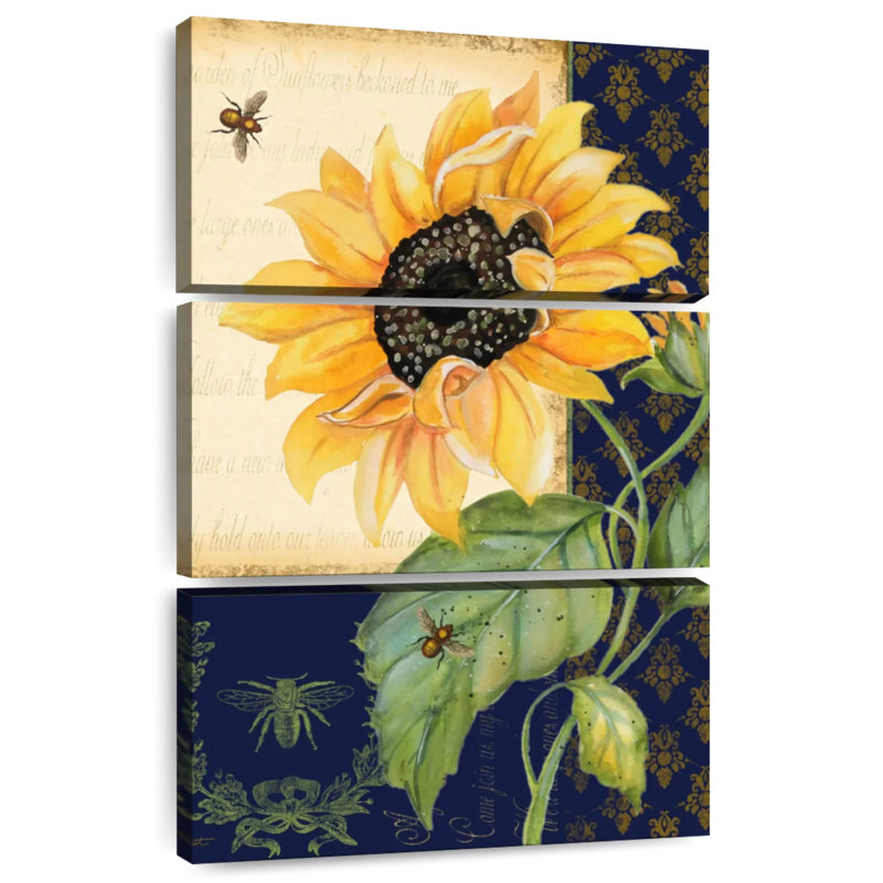 Harnek Sunflower Melody, 45" H x 28" W