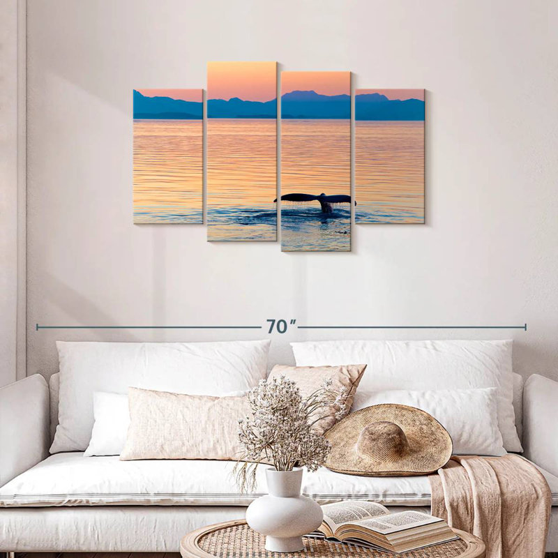 Brampt Whale Dive, 27"H x 43"W