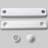 5 Step Swimming Pool Ladder Rail Stainless Steel Steps, In-ground Swimming Pool Step